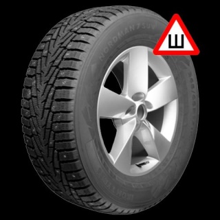 Ikon Nordman 7 SUV (Character Ice 7 SUV) шип.(к71+)